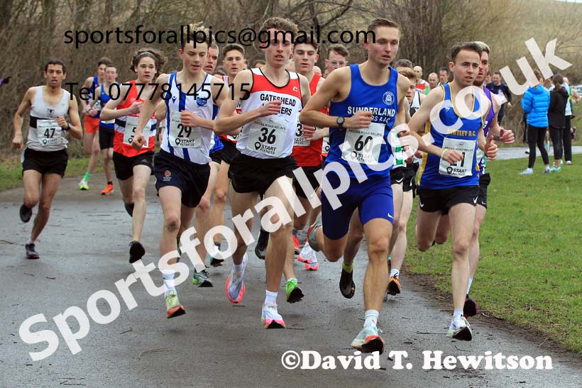 Senior Men and Veterans (Over 40s), 2023 NECAA Royal Signals Relays, Hetton le Hole, County Durham. Photo: David T. Hewitson/Sports for All Pics